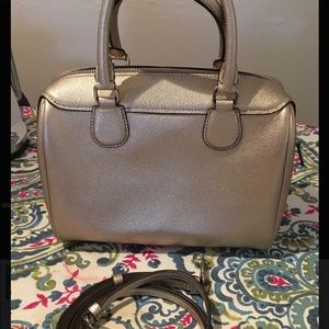 Coach Mini Bennette Metallic